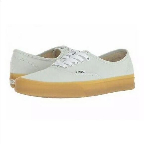 vans authentic blue flower